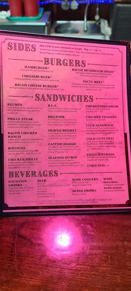 The Levee Commissary Menu image 3